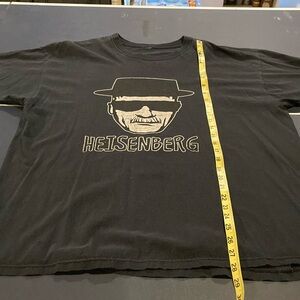 Heisenberg T-shirt, short sleeve black extra large. Tag torn off.